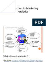 Introduction To Marketing Analytics
