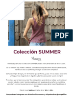 Colección SUMMER @con - Palillos