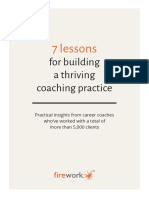 7-Lessons To Building Coaching Practice
