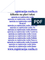 Agencija Za Registraciju Vozila