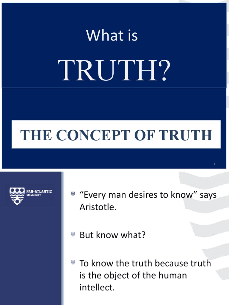 Understanding the Concept of Truth | PDF | Truth | Knowledge