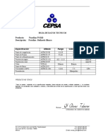 Hoja de Datos Tecnicos Parafina