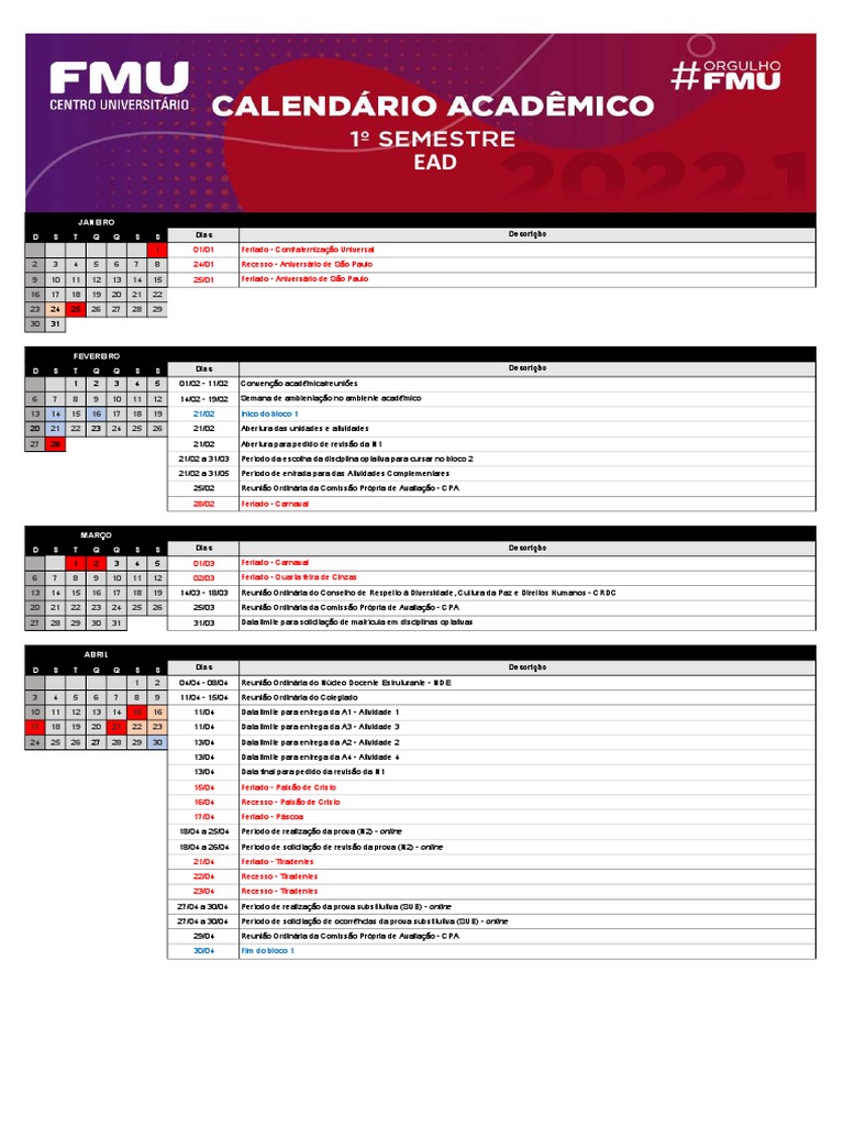 Calendario+FMU+EAD 22 1 V2 PDF