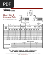 ASME-18.2.6 Dimension STD For ASTM 325 Inch Bolt