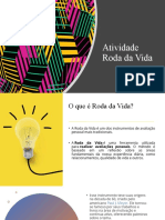 Avaliação pessoal com a Roda da Vida