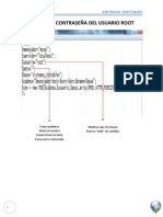 Usuario y Contraseña Del Usuario Root
