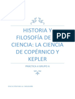 Practica 4 Ciencia Copérnico y Kepler