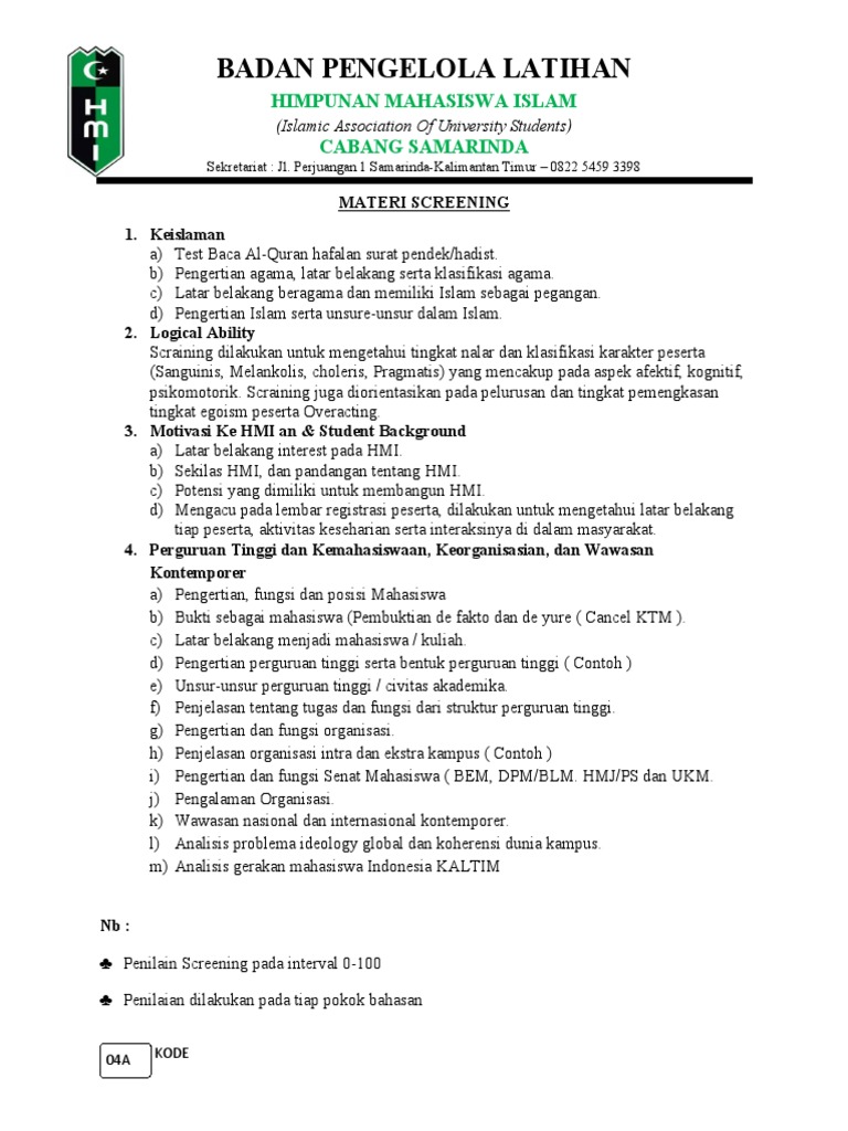 04a Materi Screening Pdf