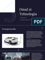 proiect biologie omul si tehnologia