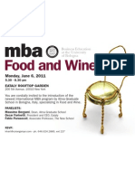 MBA Food and Wine - Invitation - Eataly Rooftop Event 06 - 06