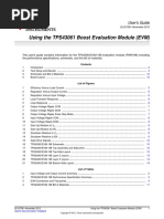 Using The TPS43061 Boost Evaluation Module (EVM) : User's Guide