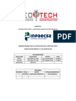 Memoria Técnica Cuarto Eléctrico