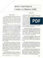 Simões, M.F.; Lopes, D.F. Pesquisas arqueológicas no Baixo:Médio rio Madeira (Amazonas)