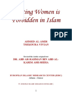 Beating Women Is Forbidden in Islam: Ahmed Al-Amir Tsekoura Vivian
