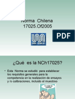 4 Norma Chilena 17025