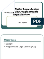 A6402: Digital Logic Design Memory and Programmable Logic Devices