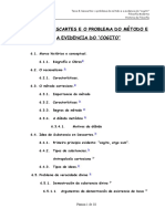 Tema 8. Descartes o Problema Do Metodo e A Evidencia Do Cogito 1