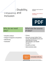 Disability Data