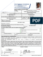 7.1 Examen Médico Ocupacional Con Énfasis en Alturas