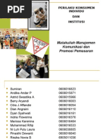 Download 4 perilaku konsumen individu dan institusional 2007 - presentasi kel 3 by motz SN5624722 doc pdf