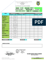 Boletin de Calificaciones: Periodo 1 Periodo 2 Nota Final