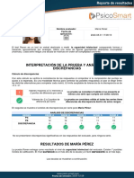 Interpretación de La Prueba Y Análisis de Discrepancias: Series Serie A Serie B Serie C Serie D Serie E