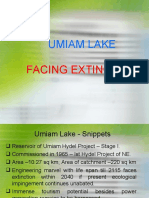 Umiam Lake: Facing Extinction!