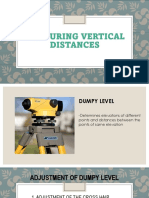 Lecture 2 - Vertical Distances