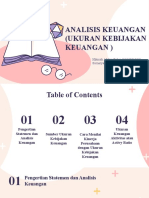 Analisis Keuangan (Ukuran Kebijakan Keuangan)