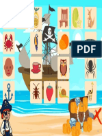 Trilha do pirata com imagens