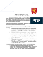 Position Paper Economic Finland