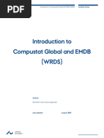 Manual WRDS Compustat Global