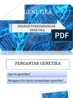 Sejarah Perkembangan GENETIKA-dikonversi