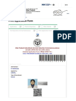 Print Application Form: Uttar Pradesh
