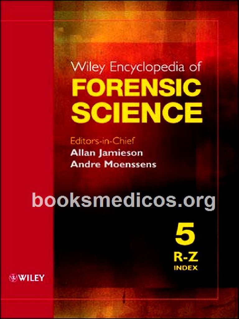 Wiley Encyclopedia of Forensic Science | PDF | Expert Witness | Witness