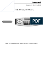 Honeywell Secure Steel Safe Manual