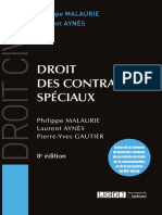 DROIT Des Contrats Spéciaux