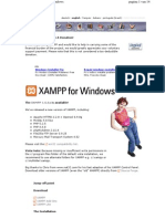 Installing Xampp Windows