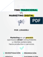 Marketing Tradicional Vs MKT Digital