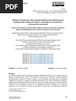 Método de Montecarlo Como Estrategia Didáctica Intercultural para La Enseñanza Universitaria de La Física y Matemática en El Contexto de La Educación No Presencial