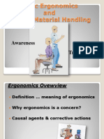 Manual Material Handling and Ergonomics Awareness Training