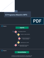 S3 - El Plan Maestro MPS