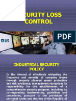 Security Loss Control