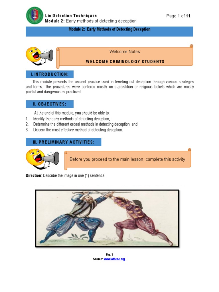 Forensic 5 Module 2 Pdf Hypnosis Torture