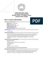 Personnel Administration Syllabus