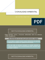 Institucionalidad Ambiental