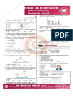 Examen UNCP 2021-2 AREA III