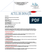 Act de donație