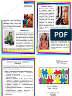 Trastornos del espectro autista: tipos y estrategias