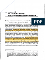 Paco Vidarte - Qué es leer. (RICOEUR, pp. 105-135)